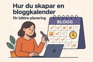 Hur du skapar en bloggkalender för bättre planering