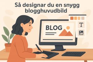 Så designar du en snygg blogghuvudbild